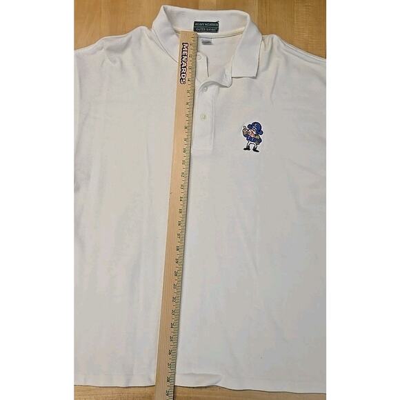 VTG CAP'N CRUNCH Long Sleeve Polo Shirt Mens Size XL Employee Uniform USA Made - Picture 9 of 11